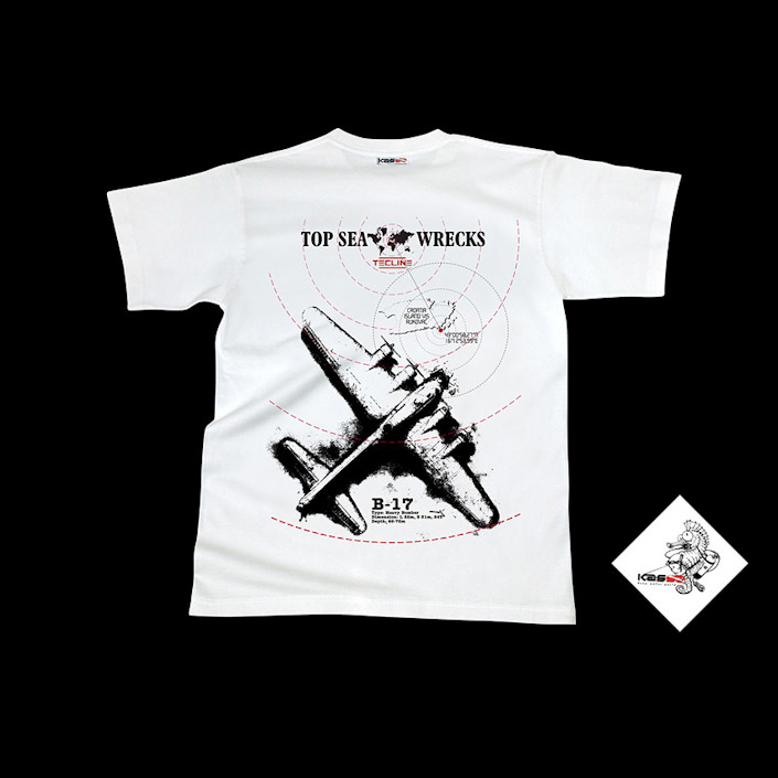 T-Shirt Tecline B-17 – White